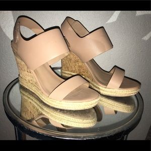Charles David Wedge Cork Sandal